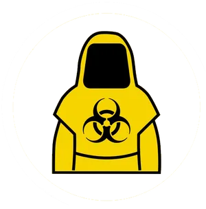 Biohazard Suit Icon PNG image