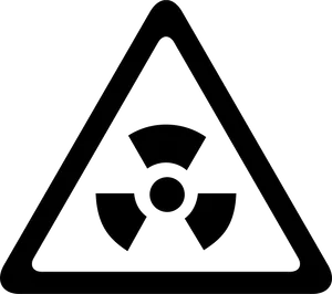 Biohazard Symbol Blackon Transparent PNG image