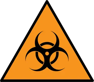 Biohazard Symbol Warning Sign PNG image