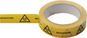 Biohazard Warning Adhesive Tape PNG
