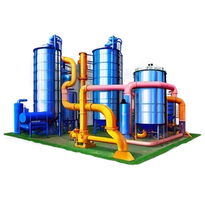 Biomass Energy Plant Png 06132024 PNG image