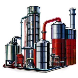 Biomass Energy Plant Png 7 PNG image