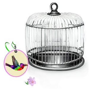 Bird Cage For Decoration PNG 06122024 PNG