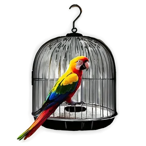 Bird Cage For Parrots PNG Fik PNG