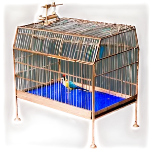 Bird Cage On Stand PNG Cug95 PNG