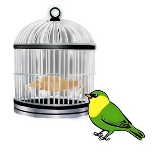 Bird Cage With Swing PNG 23 PNG