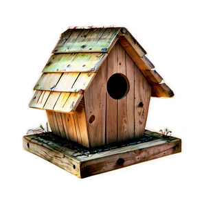 Bird House Clipart PNG 36 PNG