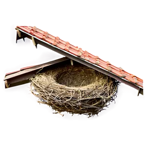 Bird Nest Under Eaves PNG Edd11 PNG