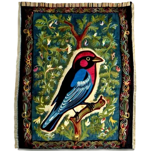 Bird Tapestry PNG 95