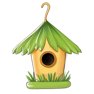 Birdhouse With Roof PNG 83
