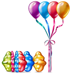 Birthday Balloon Bundle Png 37 PNG image