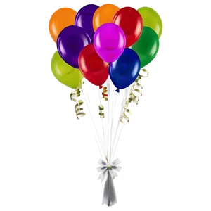 Birthday Balloon Decoration Png Cjb PNG image