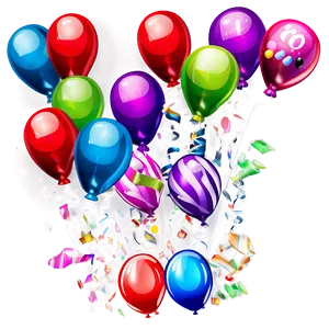 Birthday Balloon Graphics PNG Lon84 PNG