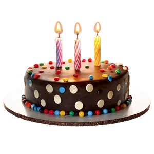 Birthday Cake A PNG