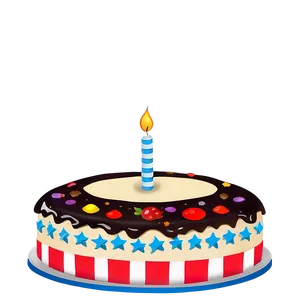 Birthday Cake PNG 05042024