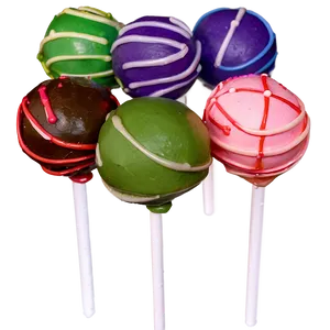 Birthday Cake Pops Png 06272024 PNG image