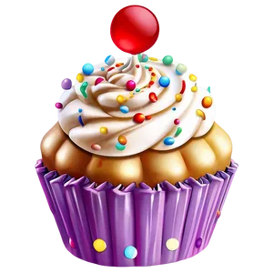 Birthday Cupcake Emoji Png 06272024 PNG image