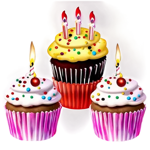 Birthday Cupcake Emoji Png 77 PNG image