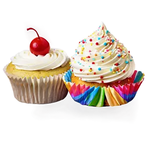 Birthday Cupcake PNG Rli65