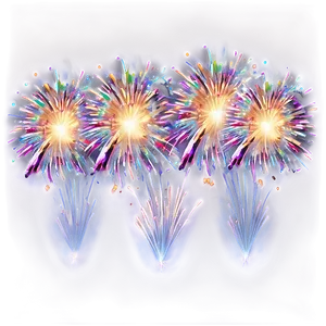 Birthday Fireworks Emoji PNG Vlw PNG
