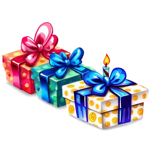 Birthday Gift Box PNG Gwu95