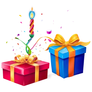 Birthday Gifts Png Flq PNG image