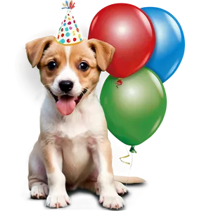 Birthday Puppy PNG Ryq90 PNG