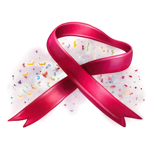 Birthday Ribbon Emoji PNG Poc