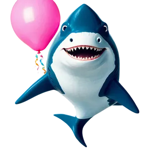 Birthday Shark Happiness Moment Png 49 PNG image