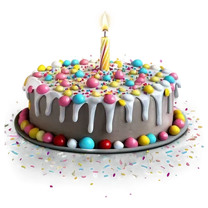 Birthday Sprinkles PNG 05252024