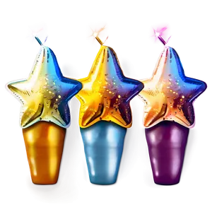 Birthday Stars Emoji PNG 06272024