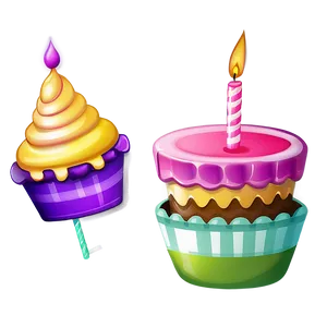 Birthday Sweets Emoji PNG 62