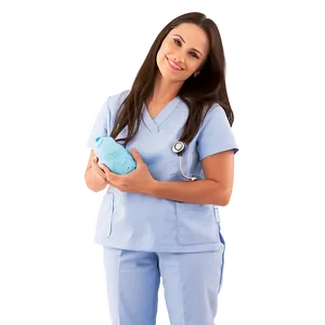 Birthing Nurse PNG 13