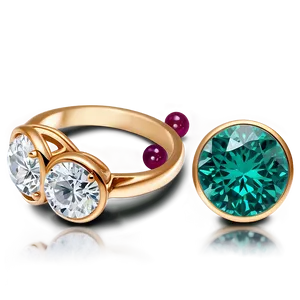 Birthstone Ring PNG 36