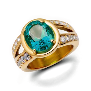 Birthstone Rings PNG Nge