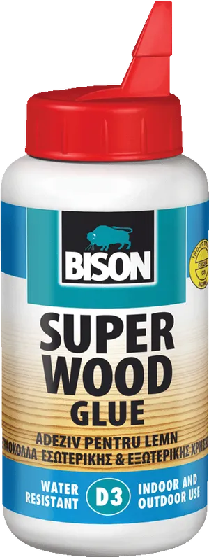 Bison Super Wood Glue Bottle PNG