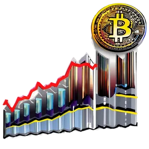 Bitcoin Financial Growth Png Unk PNG image