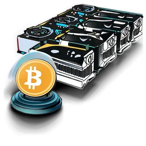 Bitcoin Mining Graphic Png Syd PNG image