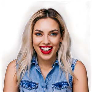 Biting Lip In Playfulness PNG 93