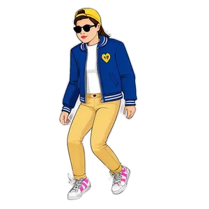 Bitmoji Fashion Outfit Png Syg61 PNG image