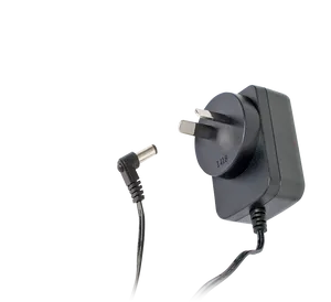 Black A C Adapterwith Plugand Cable PNG image