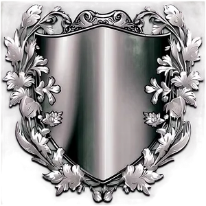 Black And Silver Banner PNG Nfa PNG