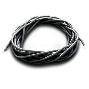 Black And White Barbwire PNG 05252024