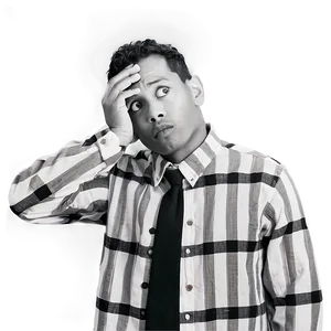 Black And White Confused Meme PNG Jjt1 PNG