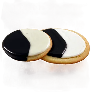Black And White Cookies PNG Ofo PNG
