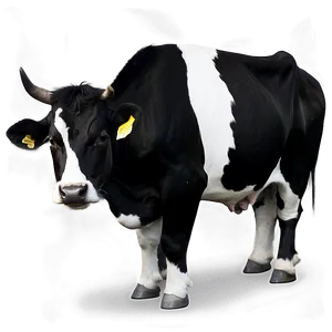 Black And White Cow Png Vnw7 PNG image