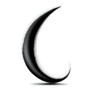 Black And White Crescent PNG 53 PNG