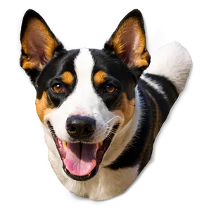 Black And White Dogs PNG Brh2