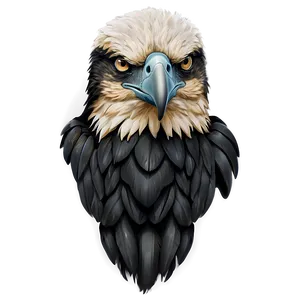 Black And White Eagle Head PNG 66