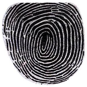 Black And White Fingerprint PNG Dig74 PNG